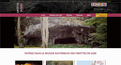 Desktop Screenshot of grottesdesare.fr